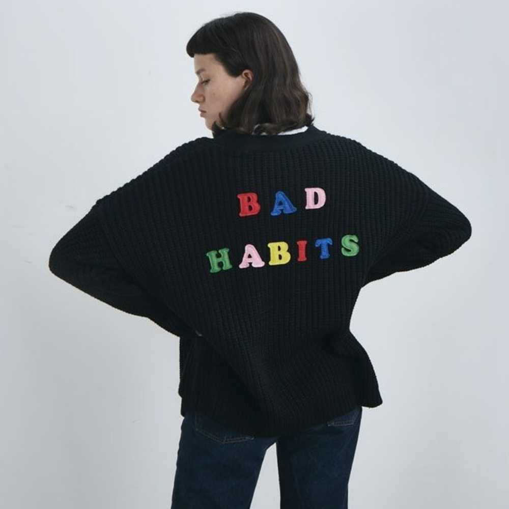 Lazy Oaf Bad Habits Cardigan